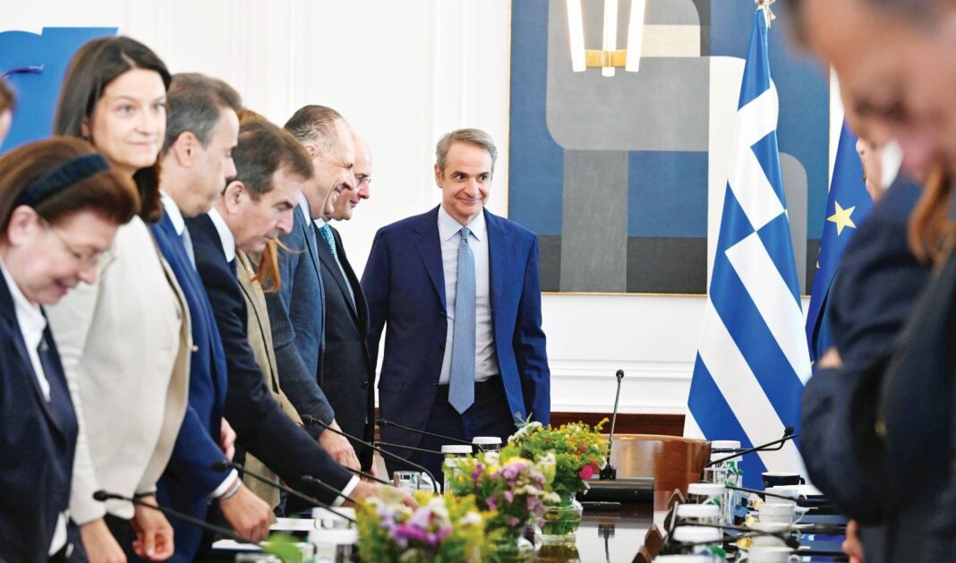 Στιγμιότυπο από Υπουργικό Συμβούλιο