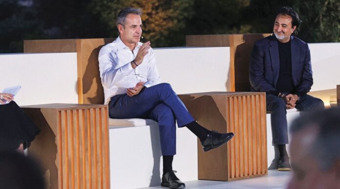 mitsotakis_endeavor Στιγμιότυπο από την παρουσία του πρωθυπουργού στο πλαίσιο της εκδήλωσης της Endeavor Greece