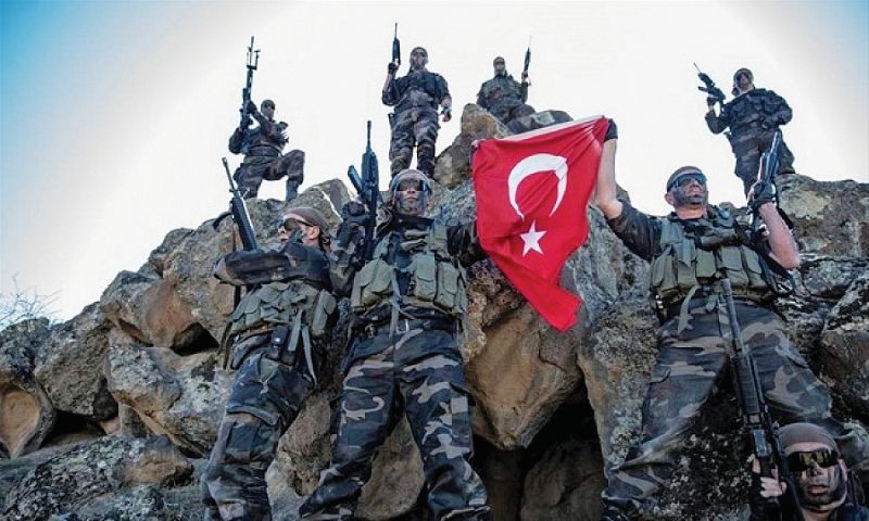 Στιγμιότυπο με τούρκους κομάντος