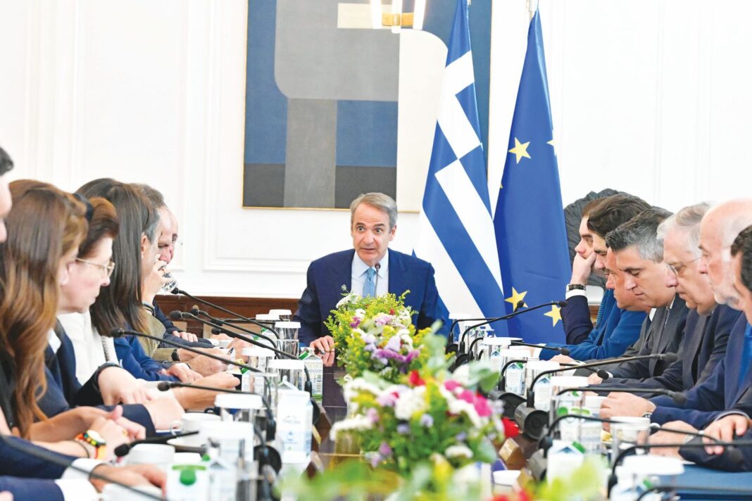 Στιγμιότυπο από Υπουργικό Συμβούλιο